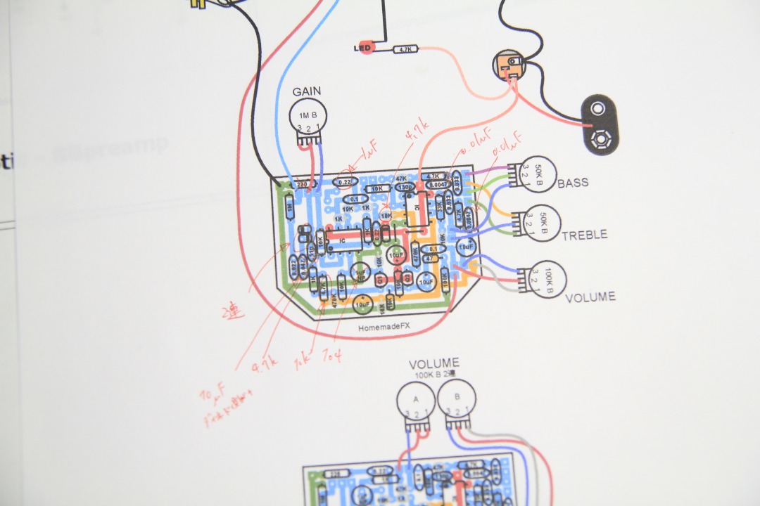 Bass BB Preamp自作！ギターで使うとほとんどディストーションでした。